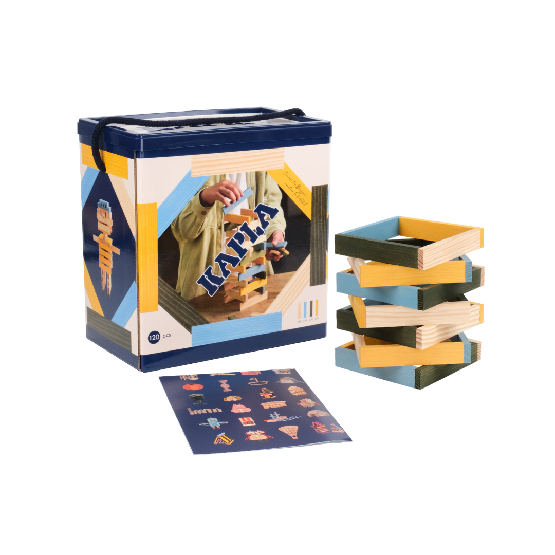 KAPLA 120 Box : 120 planks in 4 colors