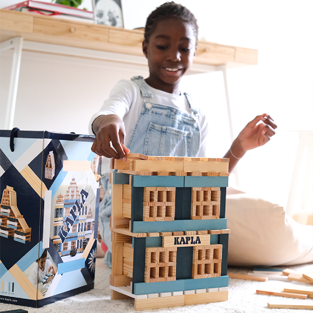 KAPLA Winter box : 200 Planks in 4 colours