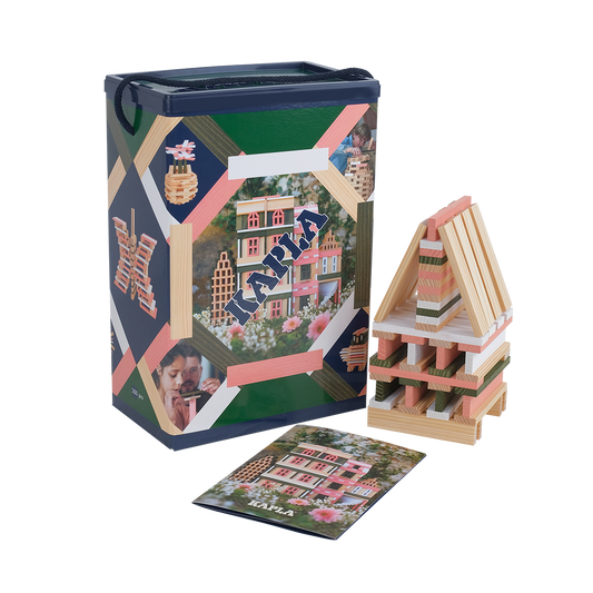 KAPLA Spring Box: 200 planks in 4 colours