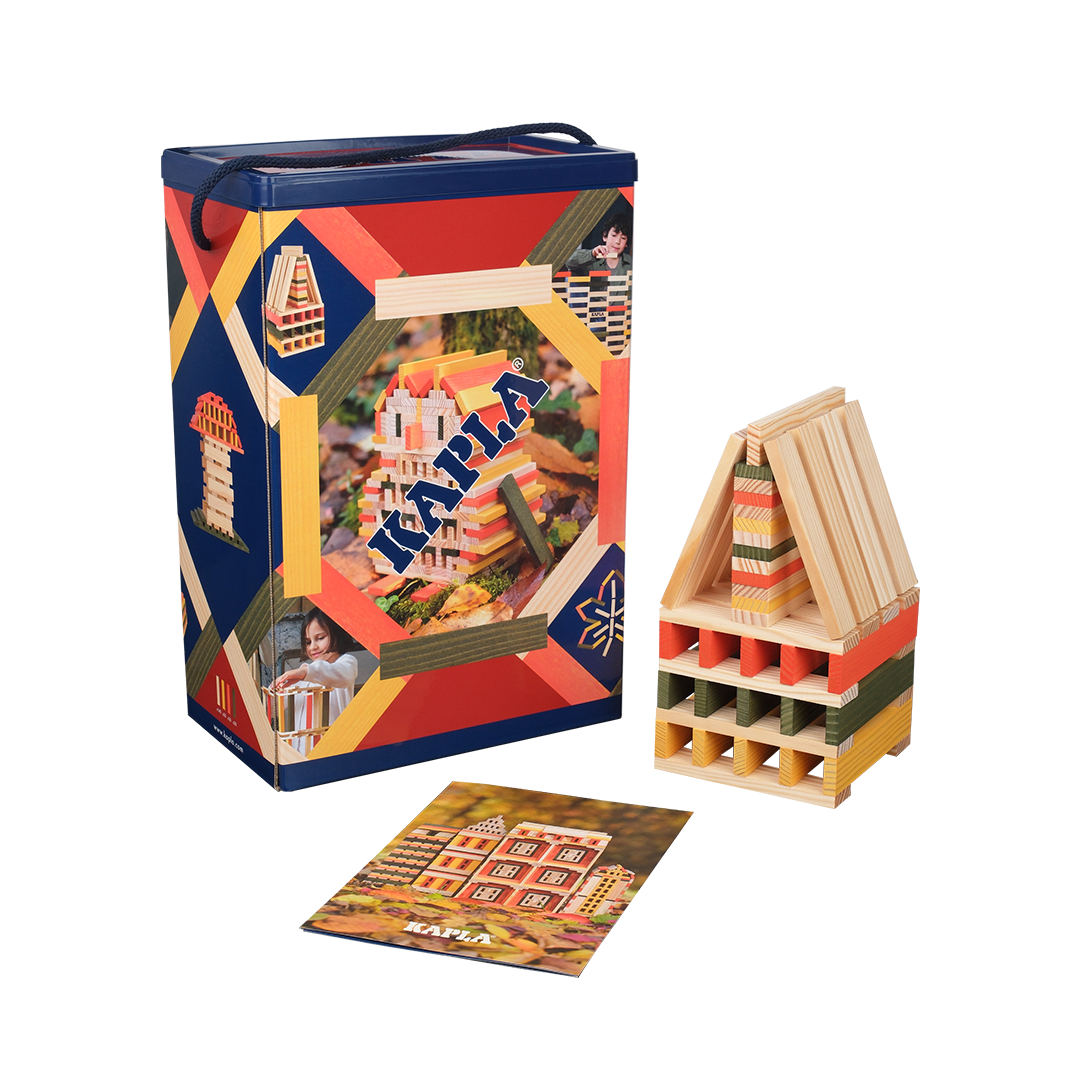 KAPLA Autumn Box: 200 planks in 4 colours