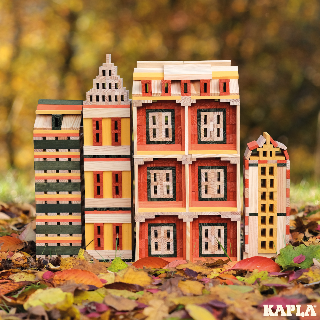 KAPLA Autumn Box: 200 planks in 4 colours