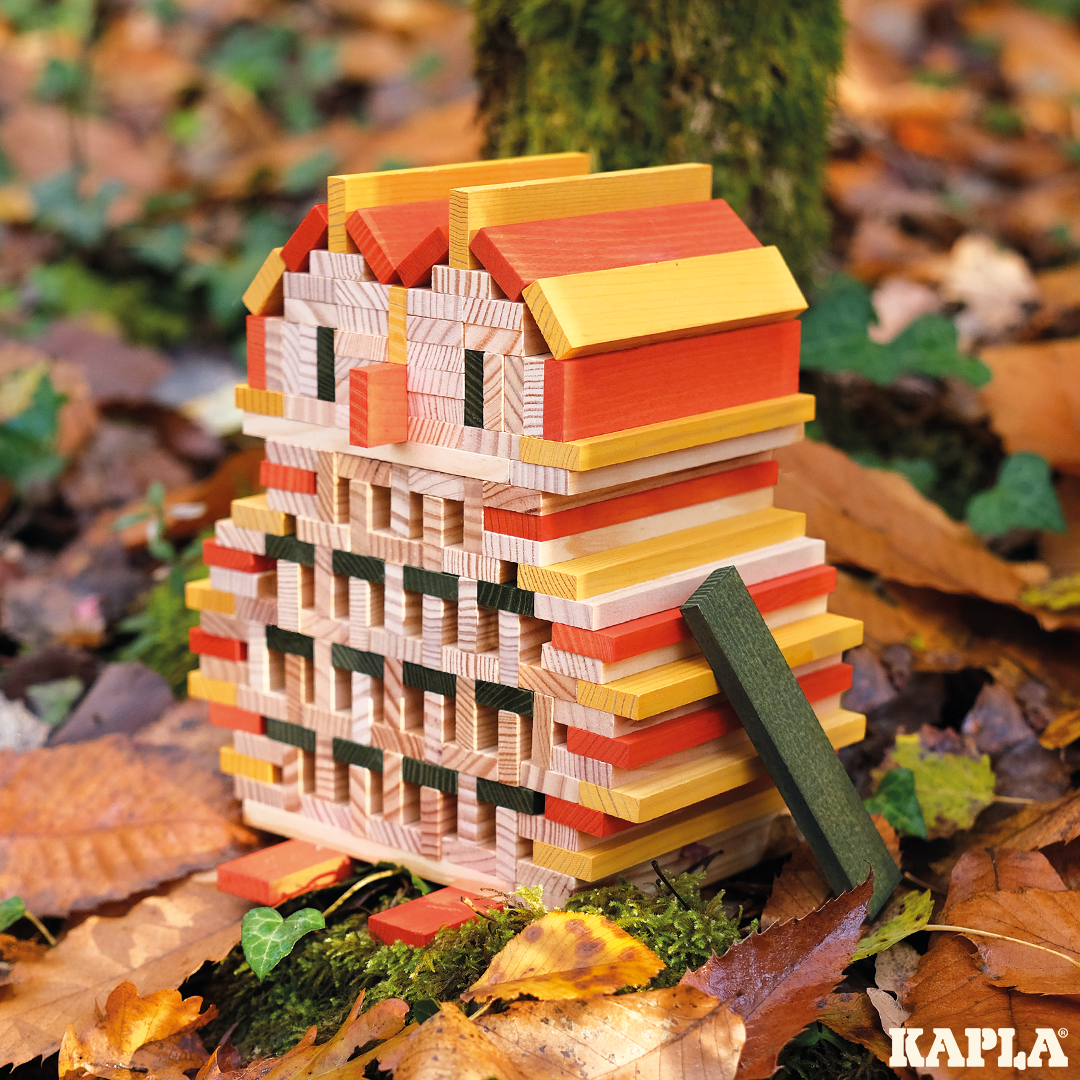 KAPLA Autumn Box: 200 planks in 4 colours