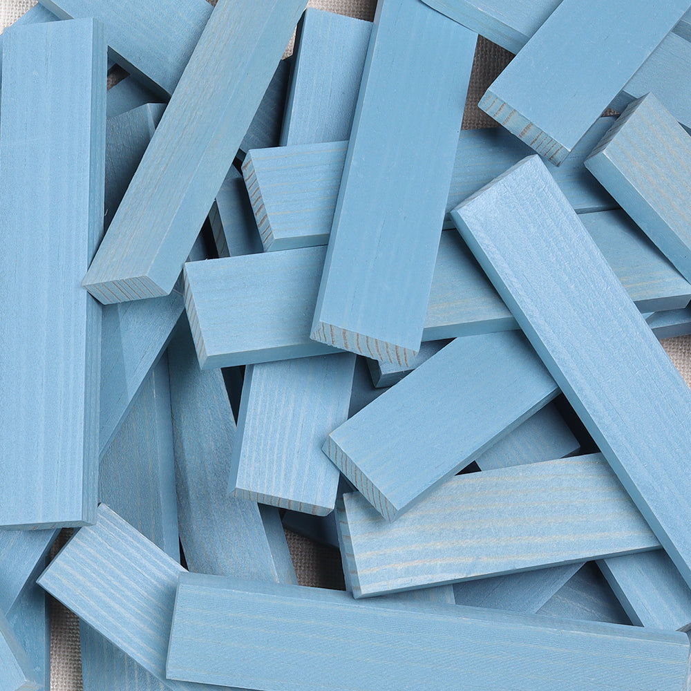 KAPLA 40 Squares: 40 light blue planks
