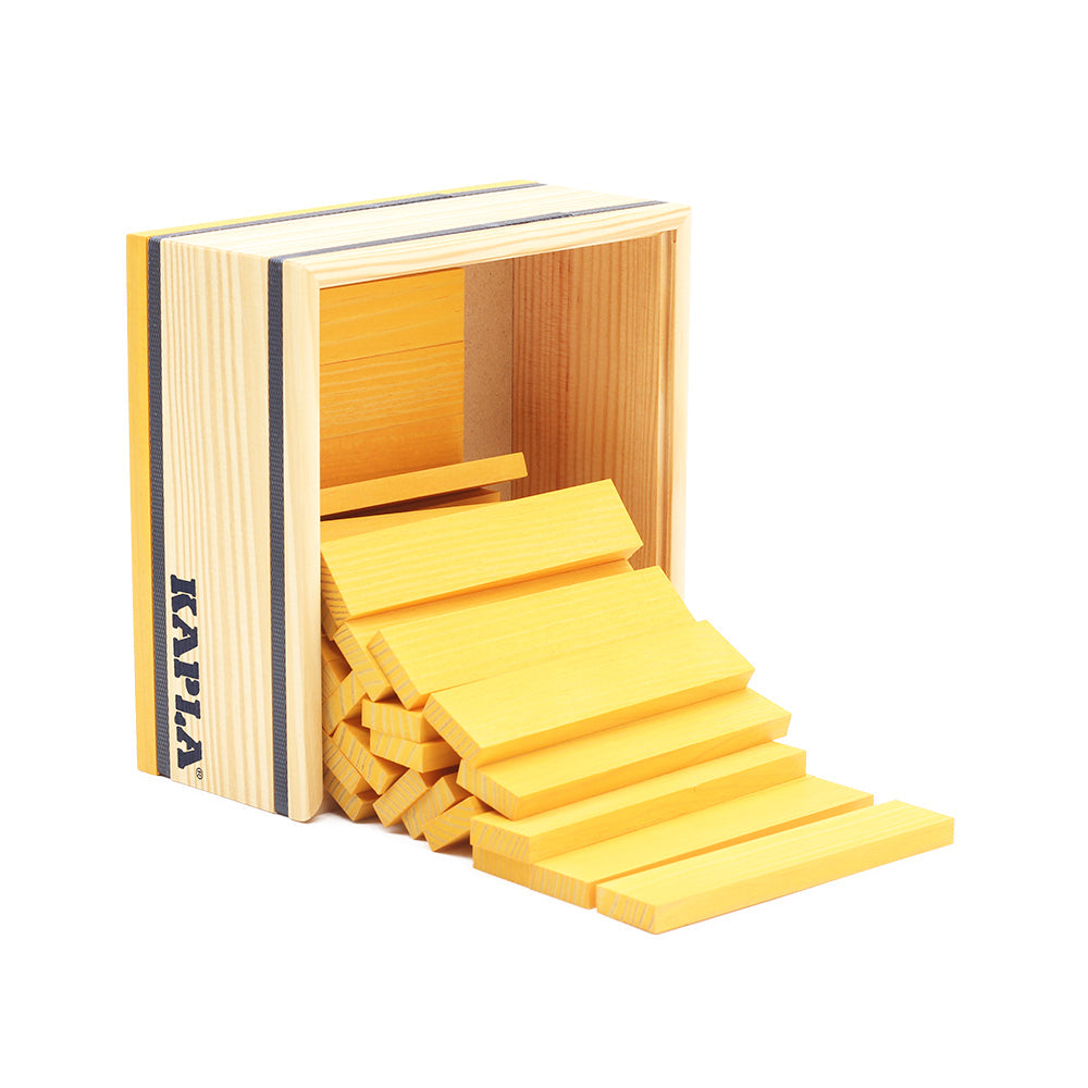 KAPLA 40 Squares: 40 yellow planks