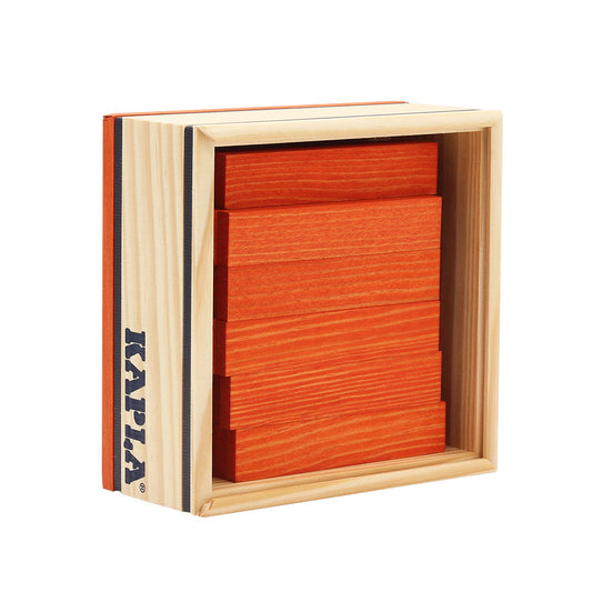 KAPLA 40 Squares: 40 orange planks