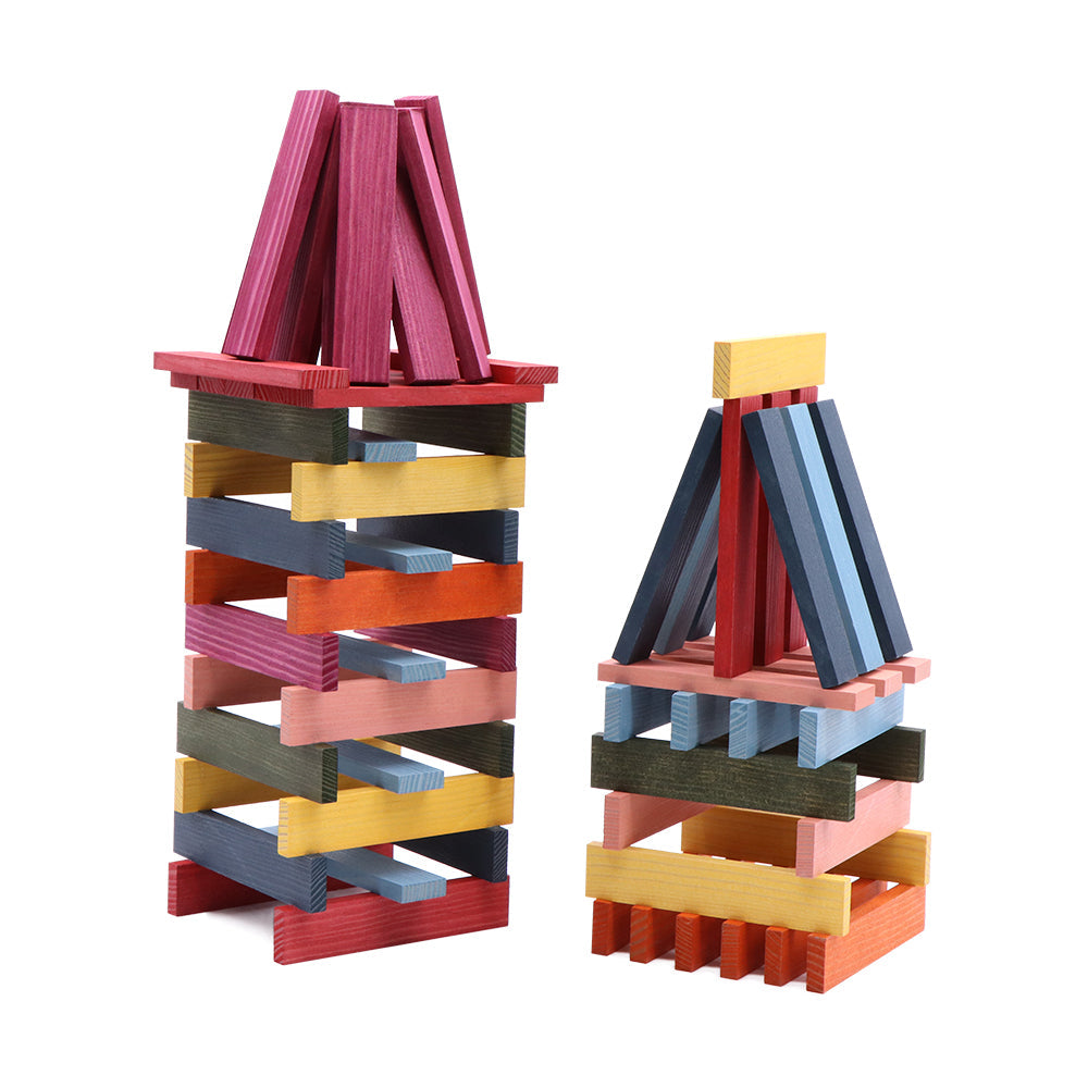 KAPLA Octocolour: 100 planks in 8 colours