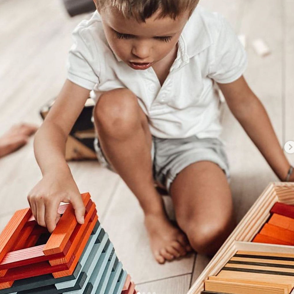 KAPLA Octocolour: 100 planks in 8 colours