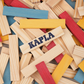 KAPLA Summer Box: 200 planks in 4 colours