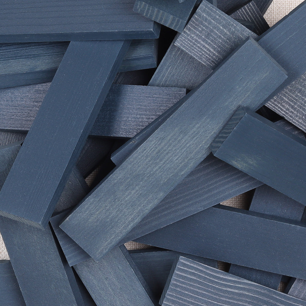 KAPLA 40 Squares: 40 dark blue planks
